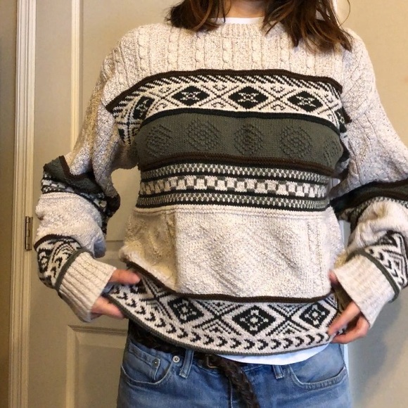 OVERSIZED CHUNKY SWEATER - Picture 3 of 5